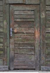 Single Old Wooden Doors